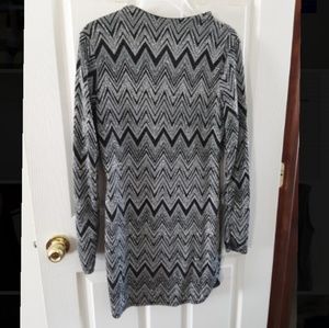 Sparkly Dress, Silver and Black